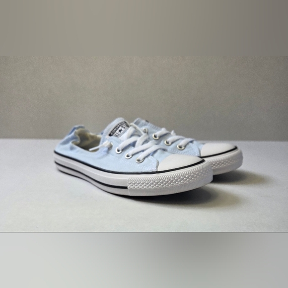 Converse Chuck Taylor All Star Shoreline Slip On Shoes Size 10 Light Blue - Picture 1 of 7